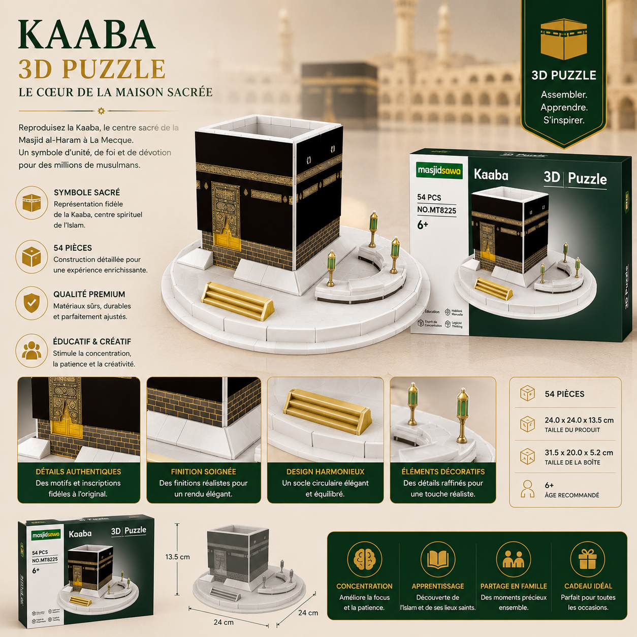 La Kaaba 3D Puzzle